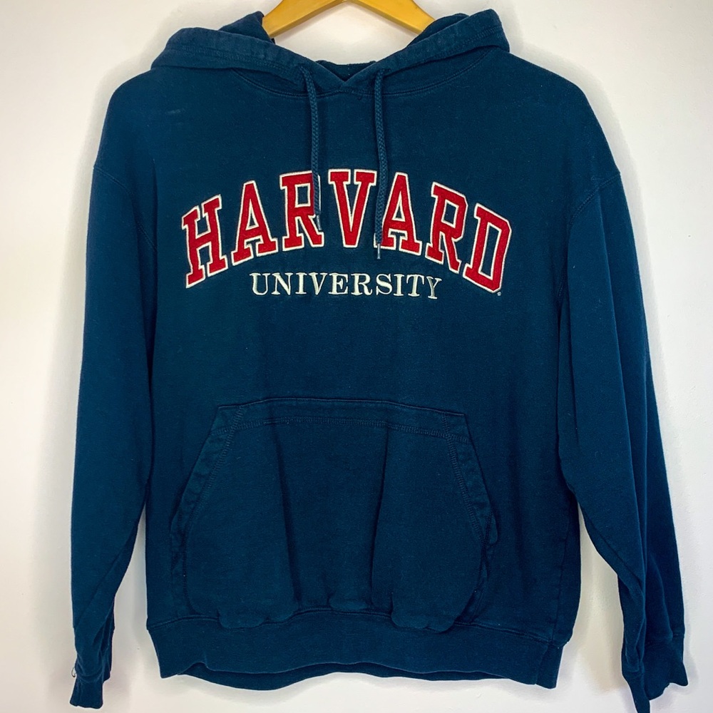 Harvard University Navy Blue Hoodie size Small
